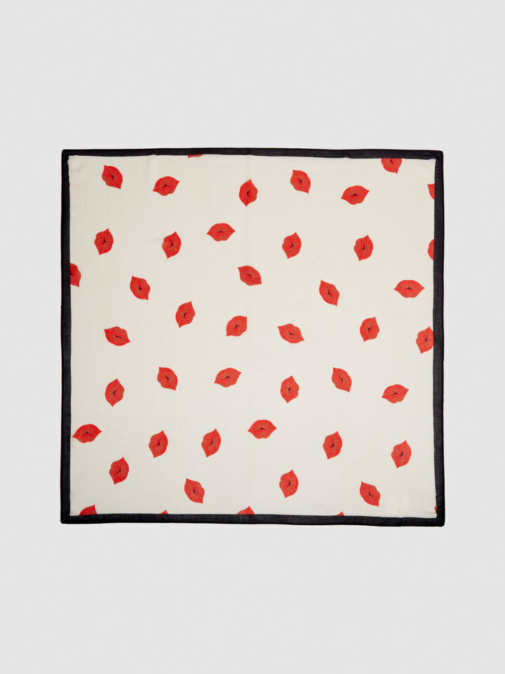 Printed scarf - null - Multi-color | Sisley image number 1